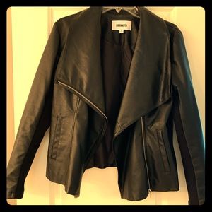 BB Dakota Up to Speed Vegan Leather Jacket